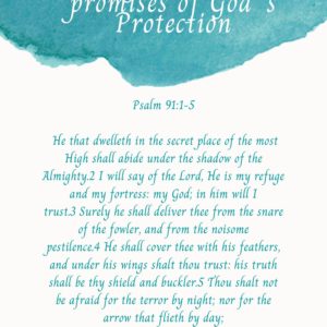 SCRIPTURES ON GOD’S PROTECTION-CARD 4