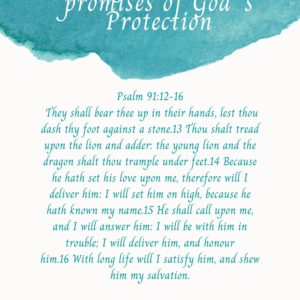 SCRIPTURES ON GOD’S PROTECTION-CARD 2