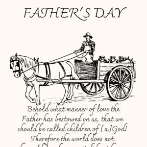 FATHER’S DAY COLORING SHEET