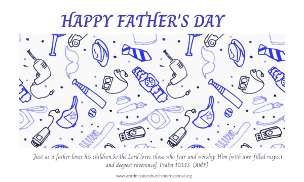 HAPPY FATHER'S DAY PLACE MAT