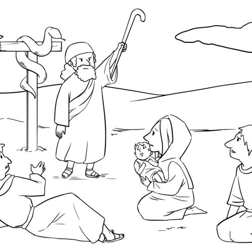 Let My People Go Moses Coloring Page Coloring Pages